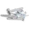 5 chevilles universelles en nylon tous matériaux avec vis - Ø8x50 mm^Gifi Discount