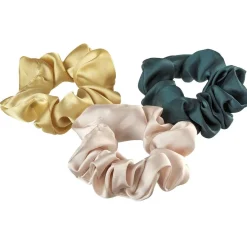 3 chouchous assortis vert/doré/rose^Gifi Clearance