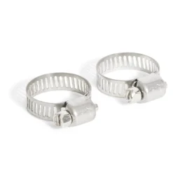 2 colliers de serrage acier zingué - Ø12 à 22 mm^Gifi Outlet