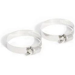 2 colliers de serrage acier zingué - Ø25 à 40 mm^Gifi Clearance