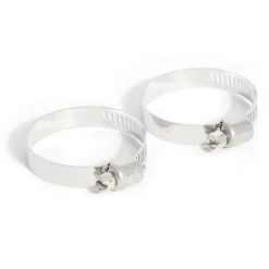 2 colliers de serrage acier zingué - Ø25 à 40 mm^Gifi Clearance