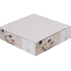 Gifi Vaisselle Et Accessoires De Table^4 coupelles avec support blanc