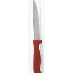 Gifi Préparation Culinaire^6 couteaux à steak + bloc de rangement