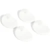 4 crochets adhésifs en plastique blanc^Gifi Online