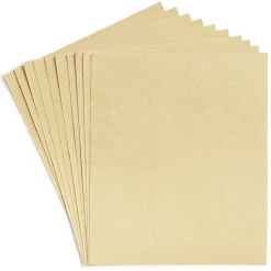 12 Feuilles Abrasives en Silex - 230 x 280 mm^Gifi Outlet