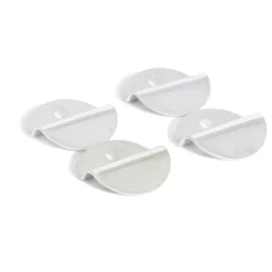 4 pattes à glace en acier nickelé - 25 mm^Gifi Hot