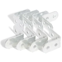 8 équerres de chaise acier zingué - 30x2 mm^Gifi Hot