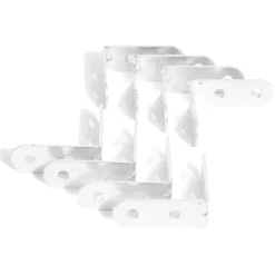 8 équerres de chaise acier zingué - 40x2 mm^Gifi Discount