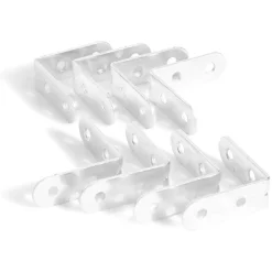 8 équerres de chaise acier zingué - 40x2 mm^Gifi Discount