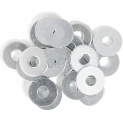 20 rondelles plates larges acier zingué Ø6 mm^Gifi