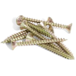 8 vis agglo tête fraisée acier bichromaté - 5x50 mm^Gifi Hot
