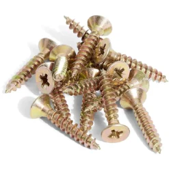 15 vis agglo tête fraisée acier bichromaté - 5x30 mm^Gifi Sale