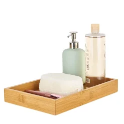 Accessoire de salle de bain en bambou x 5^Gifi Best