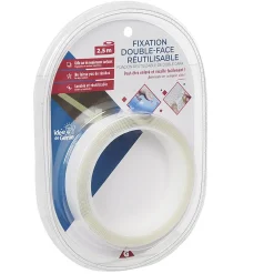 Adhésif double face réutilisable 2,5 m^Gifi Best