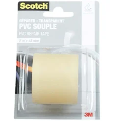 Adhésif PVC souple Scotch transparent^Gifi Discount