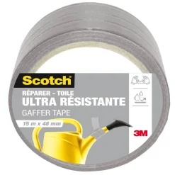 Adhésif toile Scotch large ultra résistant gris^Gifi Online