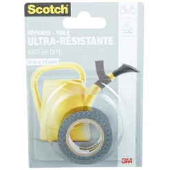 Adhésif toile Scotch ultra résistant noir^Gifi Hot