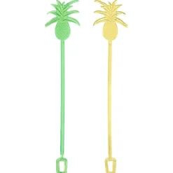 Gifi Vaisselle Et Accessoires De Table^Agitateur à cocktail ananas x12