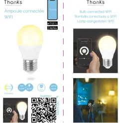 Ampoule LED connectée E27 40 W^Gifi Sale