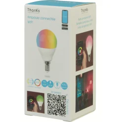 Ampoule LED connectée WIFI couleurs changeantes E14 40 W^Gifi Outlet
