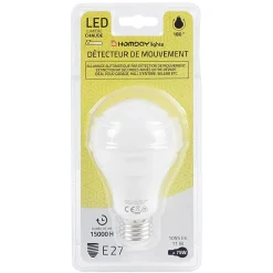 Ampoule LED détecteur de mouvement E27 60 W^Gifi