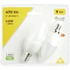 Ampoule LED E14 C35 470lms x2^Gifi Clearance