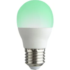 Ampoule LED E27 G45 couleurs changeantes avec télécommande 470lms^Gifi Outlet