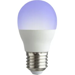Ampoule LED E27 G45 couleurs changeantes avec télécommande 470lms^Gifi Outlet
