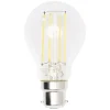 Ampoule LED filament B22 A60 Homday lumière chaude 806lms x2^Gifi