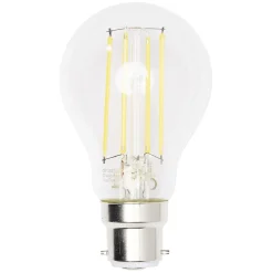 Ampoule LED filament B22 A60 Homday lumière chaude 806lms x2^Gifi