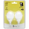 AMPOULE X2 LED E14 P45 BC^Gifi New