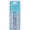 Anneau de douche gris ovale x12^Gifi Best