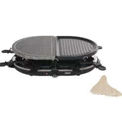 Gifi Petit Électroménager^Appareil à raclette 8 personnes grill et pierre Princess