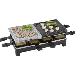 Gifi Petit Électroménager^Appareil à raclette avec pierre de cuisson 8 personnes 1500W
