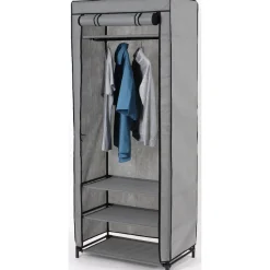 Armoire dressing gris Rangement