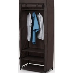 Armoire dressing marron Rangement