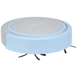 Aspirateur robot Cyclonia rond gris et bleu Nettoyage Et Entretien