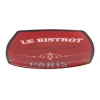 Gifi Vaisselle Et Accessoires De Table^Assiette à dessert carrée bords arrondis rouge Le bistrot