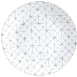 Gifi Vaisselle Et Accessoires De Table^Assiette à dessert design géométrique dépareillé x4