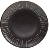 Gifi Vaisselle Et Accessoires De Table^Assiette à dessert en céramique noir Ø21cm