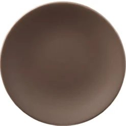 Gifi Vaisselle Et Accessoires De Table^Assiette à dessert en faïence uni taupe
