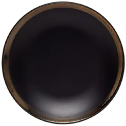 Gifi Vaisselle Et Accessoires De Table^Assiette à dessert en faïence avec liseré doré