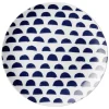Gifi Vaisselle Et Accessoires De Table^Assiette à dessert en porcelaine décor bleu Ø 19 cm
