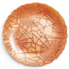 Gifi Vaisselle Et Accessoires De Table^Assiette à dessert en verre orange Ø21cm