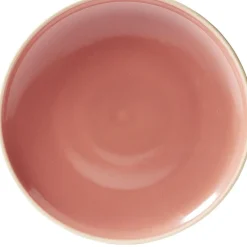 Gifi Vaisselle Et Accessoires De Table^Assiette à dessert faïence Terracotta avec liseré crème