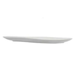 Gifi Vaisselle Et Accessoires De Table^Assiette à dessert forme feuille blanche