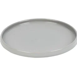 Gifi Vaisselle Et Accessoires De Table^Assiette à dessert grise gamme Belinda