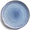 Gifi Vaisselle Et Accessoires De Table^Assiette à dessert grès bleu Ø22cm