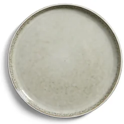 Gifi Vaisselle Et Accessoires De Table^Assiette à dessert grès gris Ø21,5cm