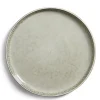 Gifi Vaisselle Et Accessoires De Table^Assiette à dessert grès gris Ø21,5cm